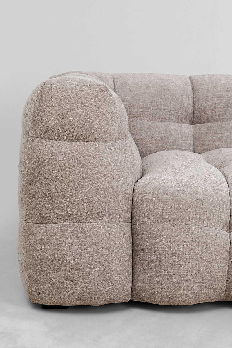 Salamanca Light Brown Chenille Sofa