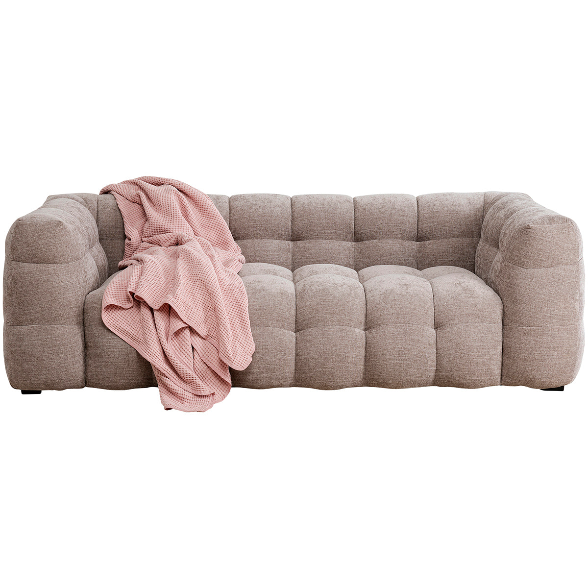 Salamanca Light Brown Chenille Sofa