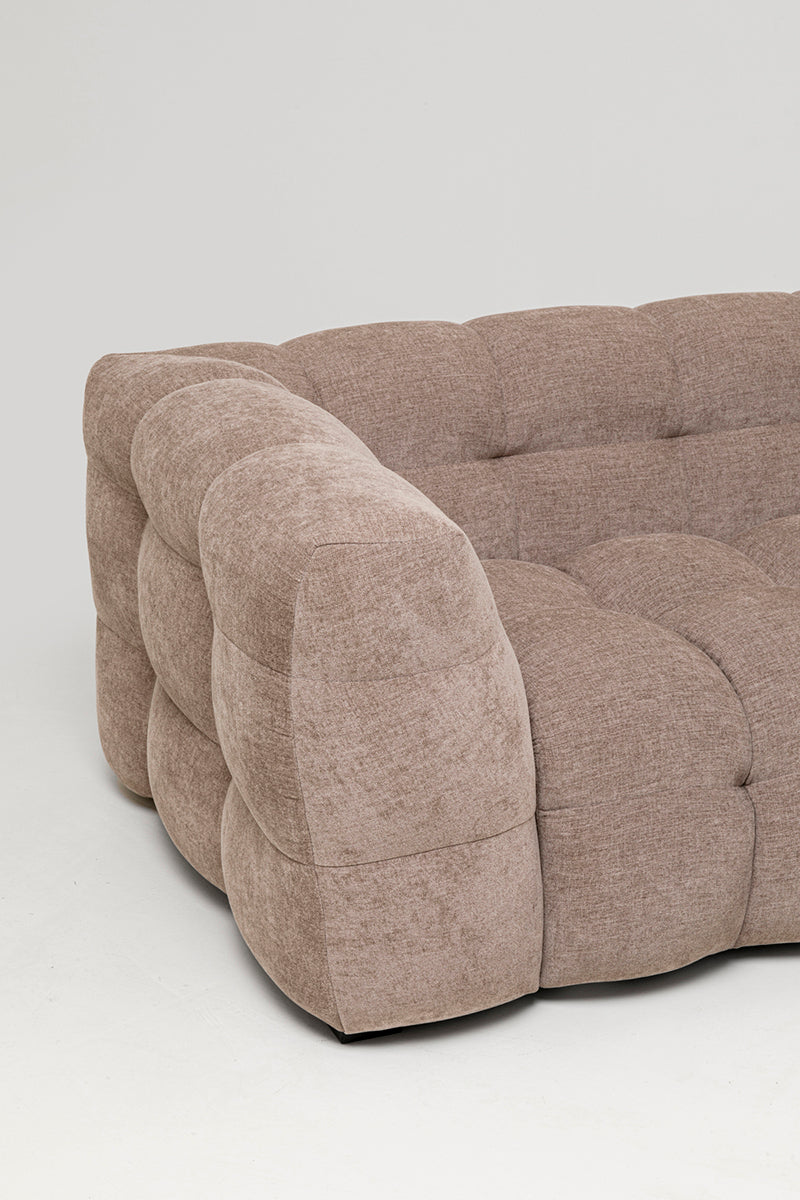 Salamanca Light Brown Chenille Sofa