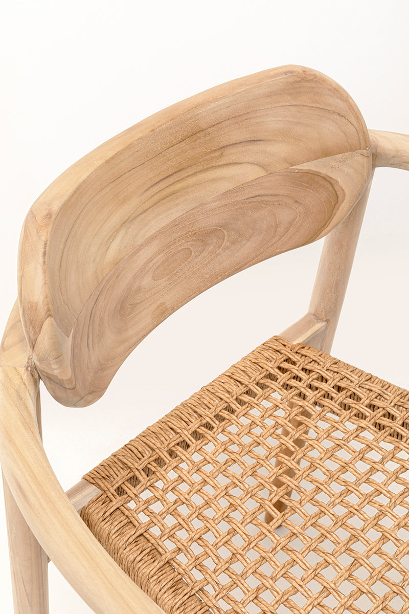 Sole Mio Nature Teak Wood Chair