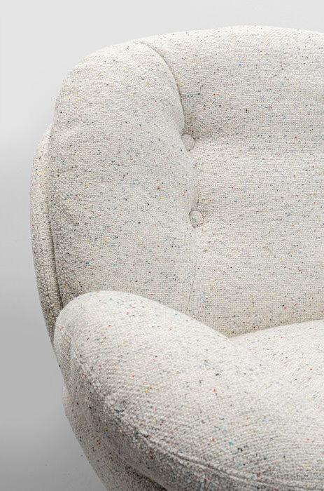 Standford Swivel Armchair with Stool - WOO .Design