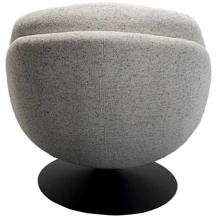 Standford Swivel Armchair with Stool - WOO .Design