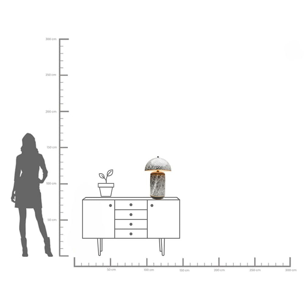 Streets Of Paris Table Lamp