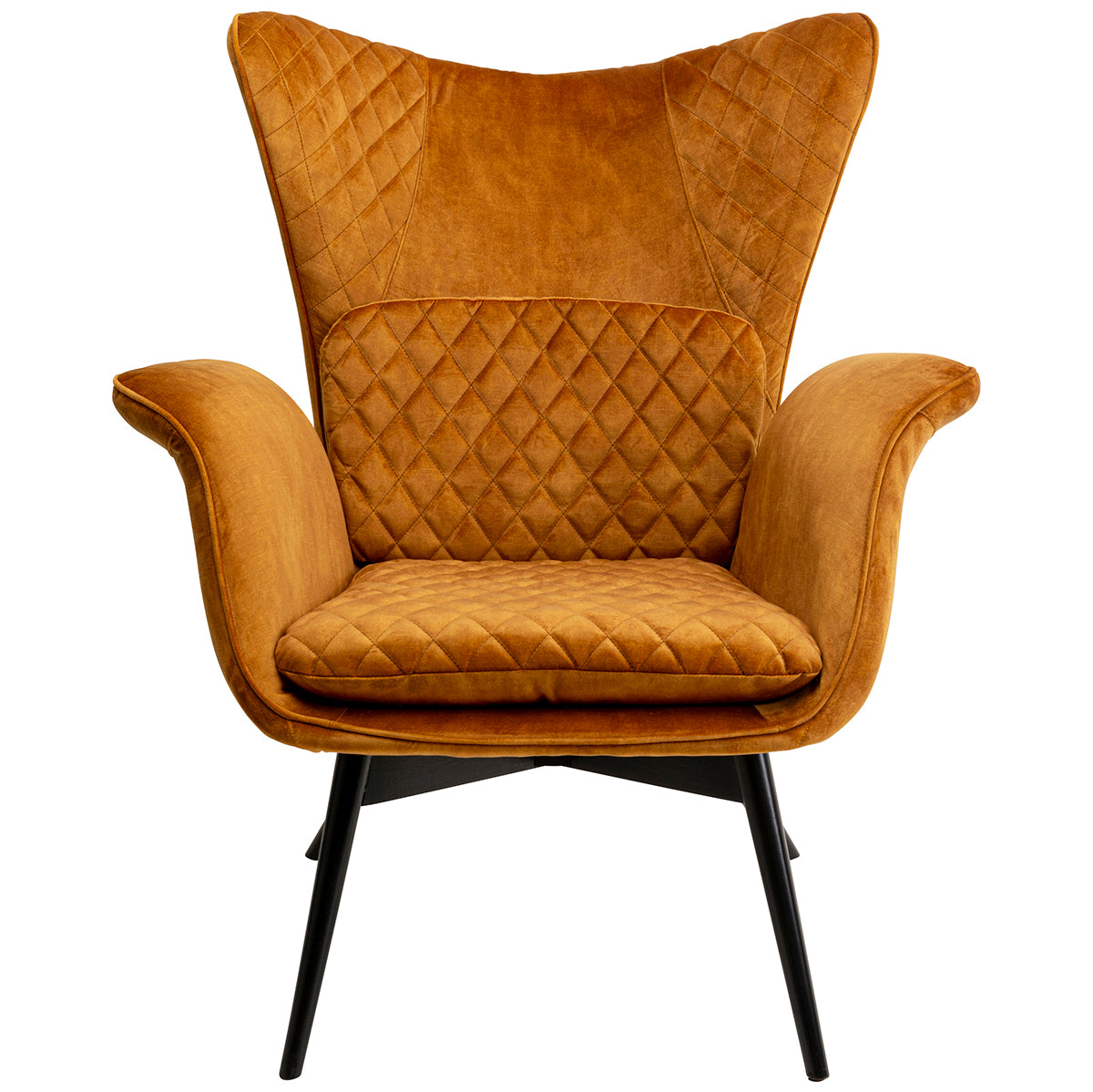 Tudor Velvet Armchair