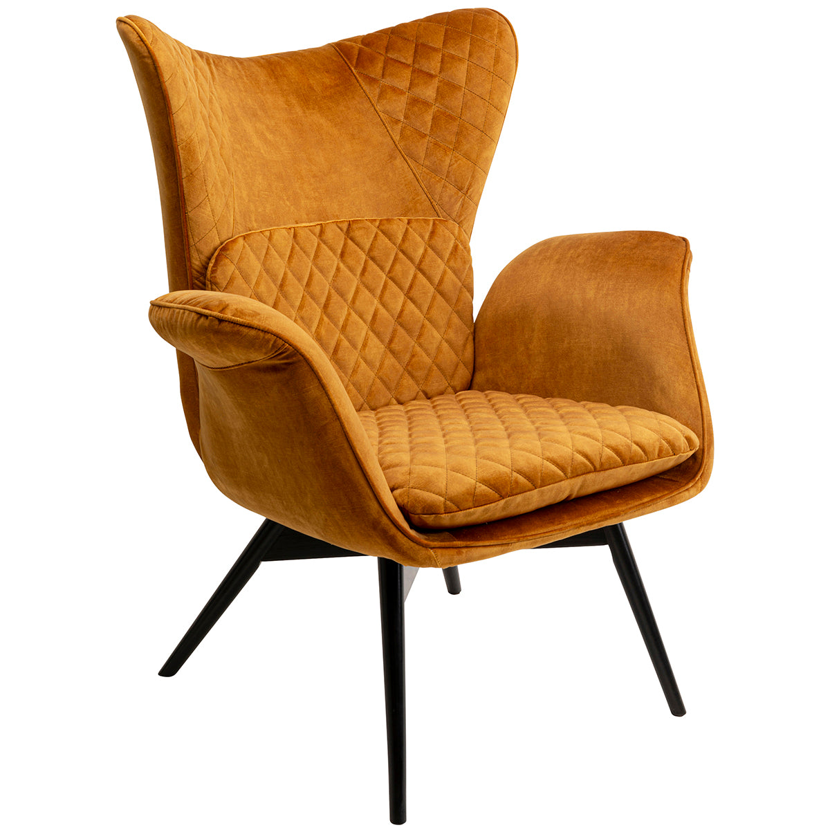 Tudor Velvet Armchair