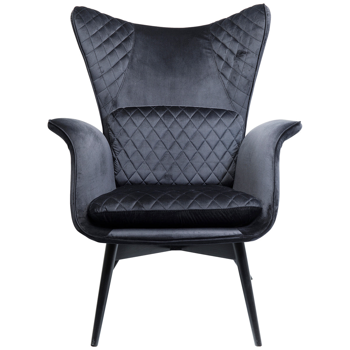 Tudor Velvet Armchair