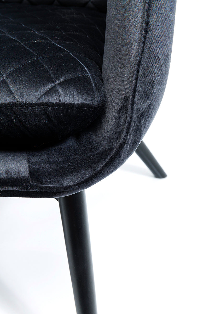 Tudor Velvet Armchair