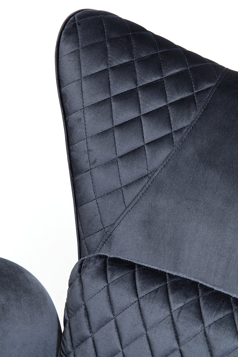 Tudor Velvet Armchair