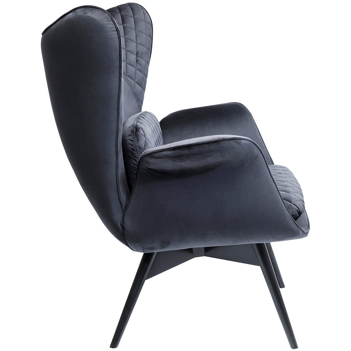 Tudor Velvet Armchair