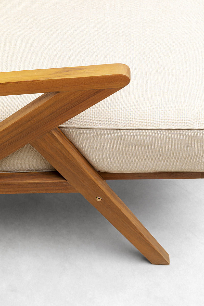 Valencia Acacia Wood Armchair