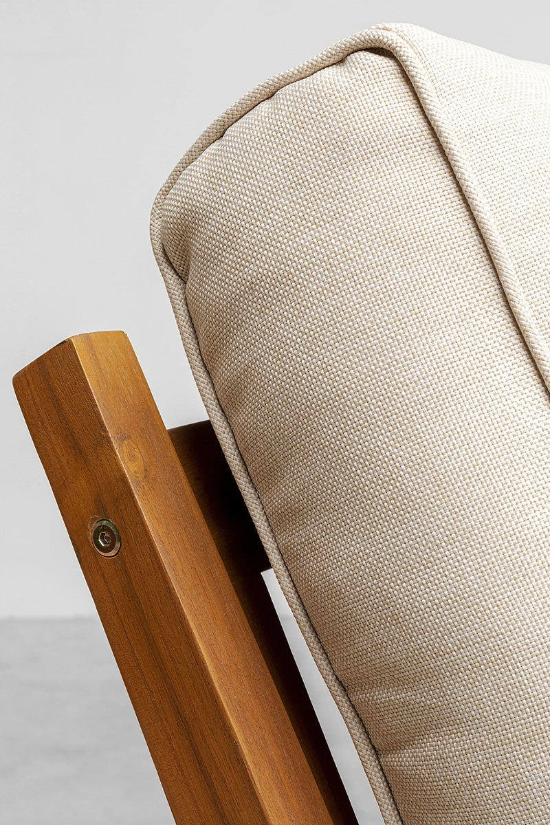 Valencia Acacia Wood Armchair