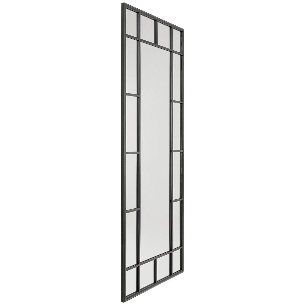 Window Black Wall Mirror