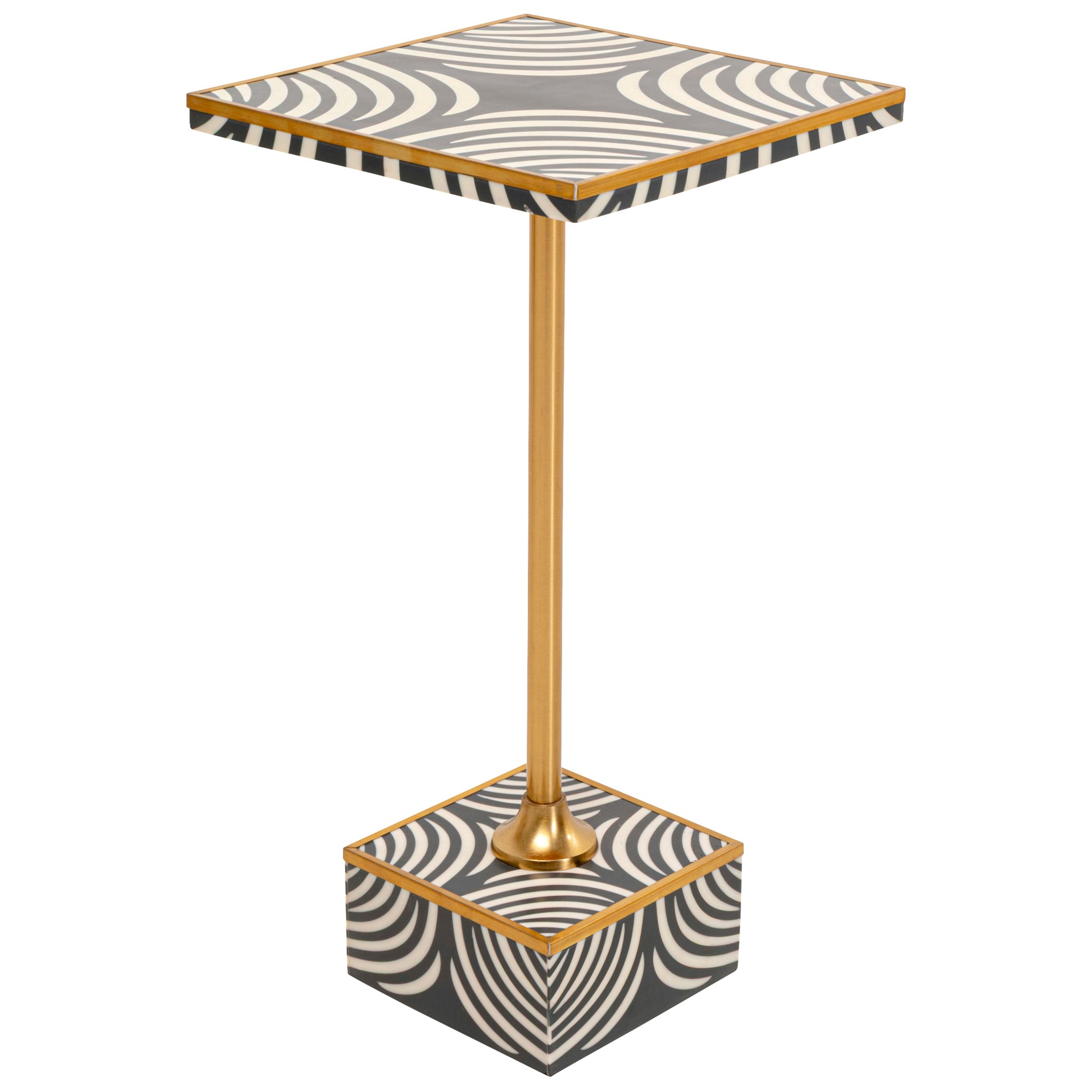 Zebra Side Table
