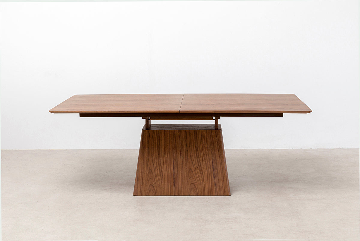 Benvenuto Walnut Rectangular Extendable Table