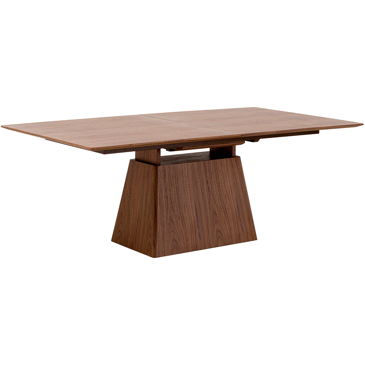 Benvenuto Walnut Rectangular Extendable Table