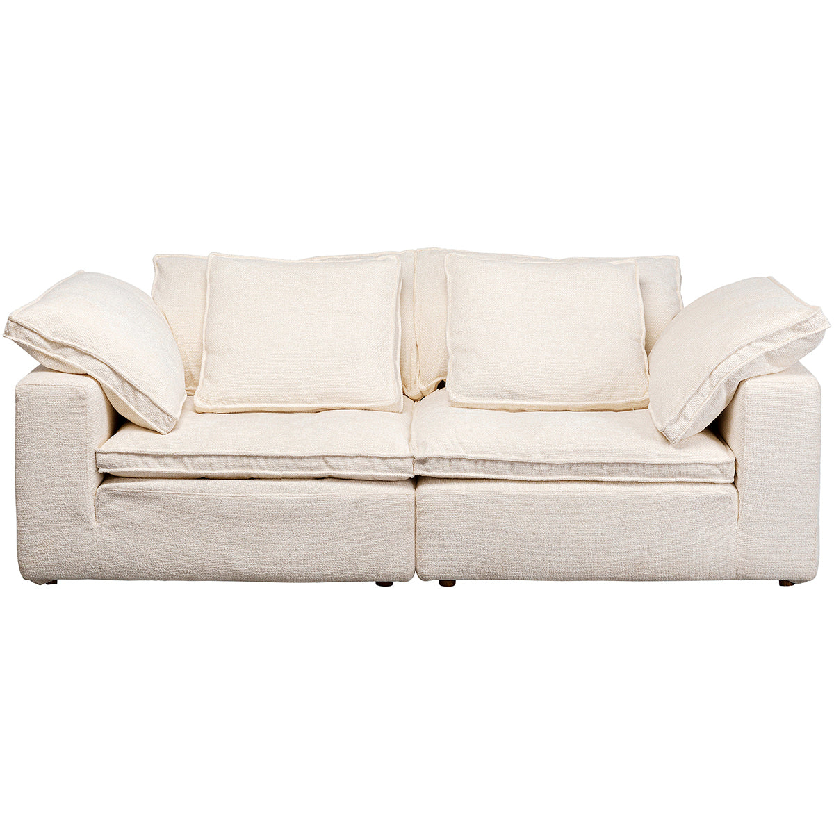 Carole White 3 Seater Sofa