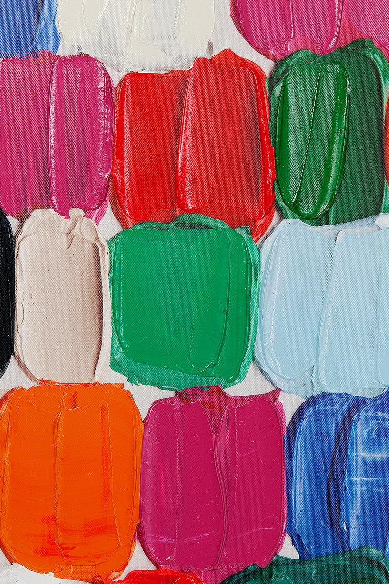 Colorful Dots Touched Picture