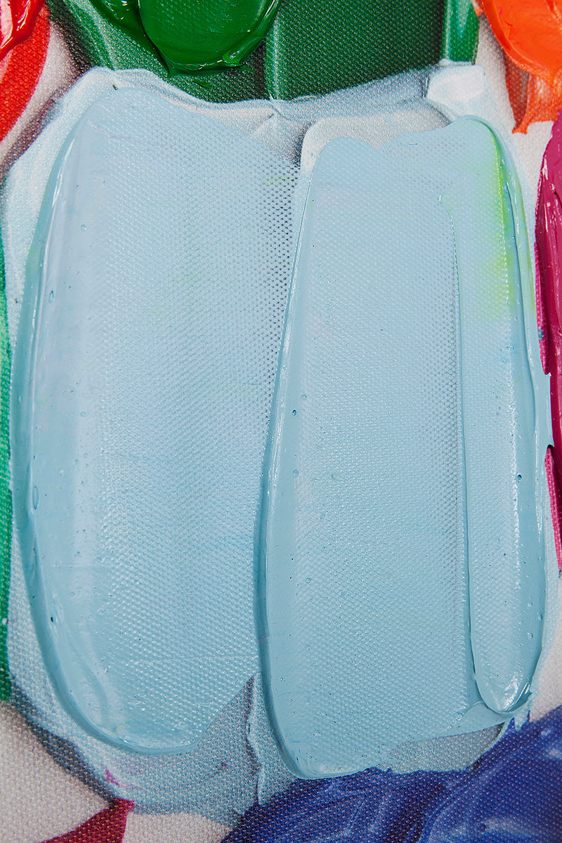 Colorful Dots Touched Picture