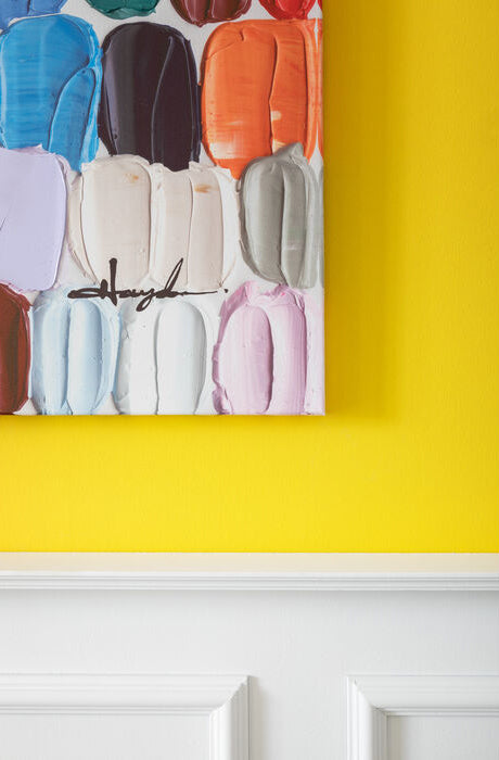 Colorful Dots Touched Picture