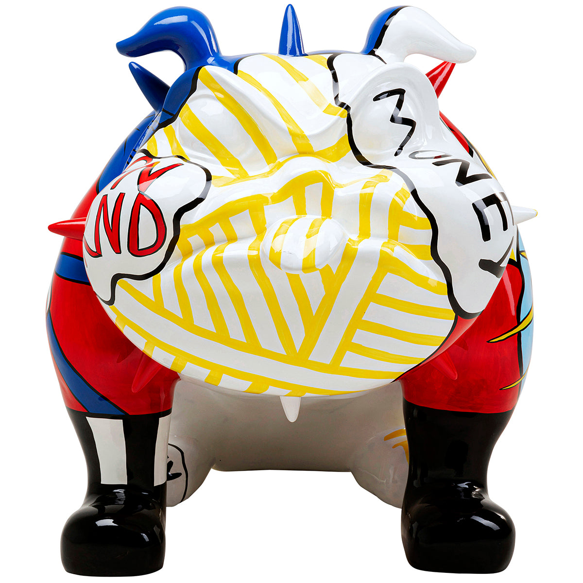 Dog Graffiti Deco Figurine