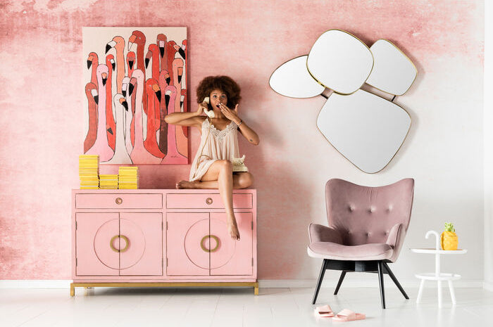Flamingo Meeting Picture Touched