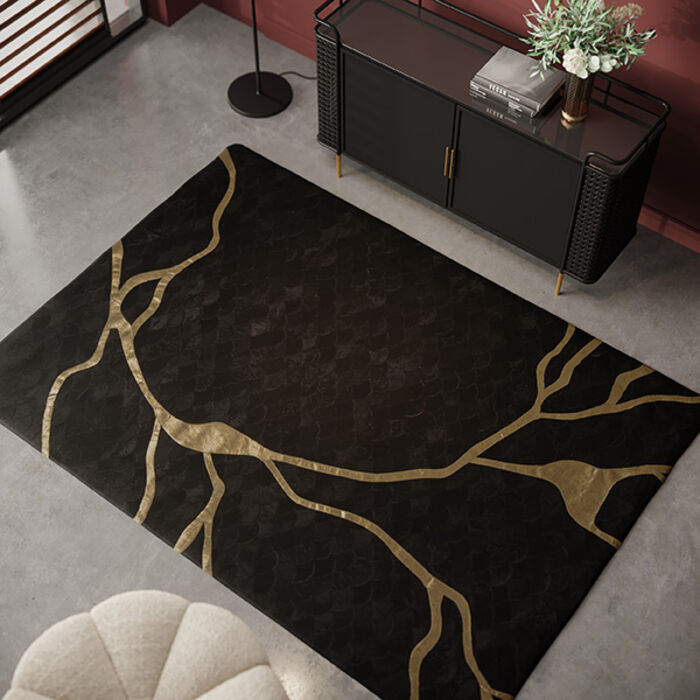 Fulmine Leather Carpet