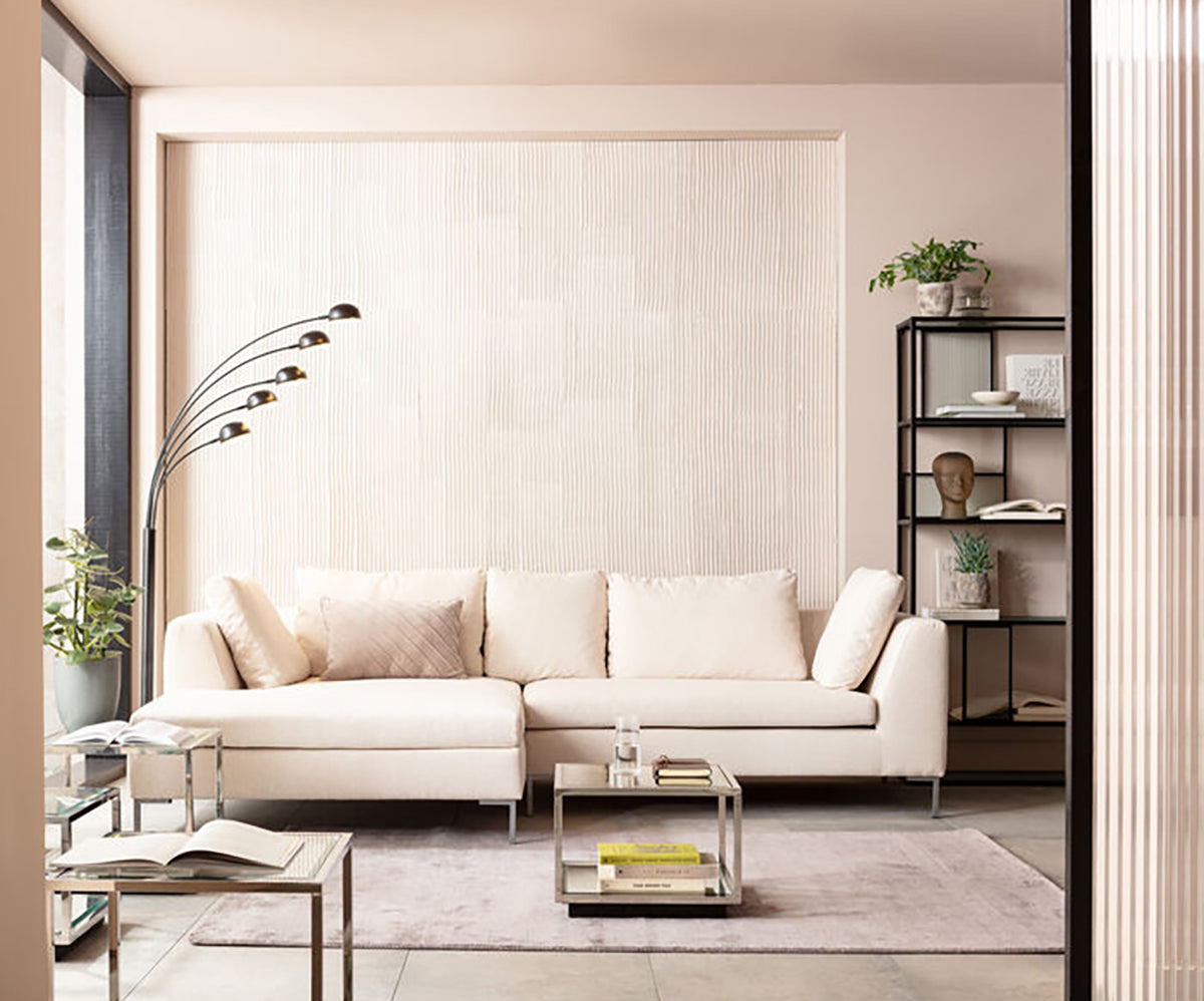 Gianni Cream Corner Sofa