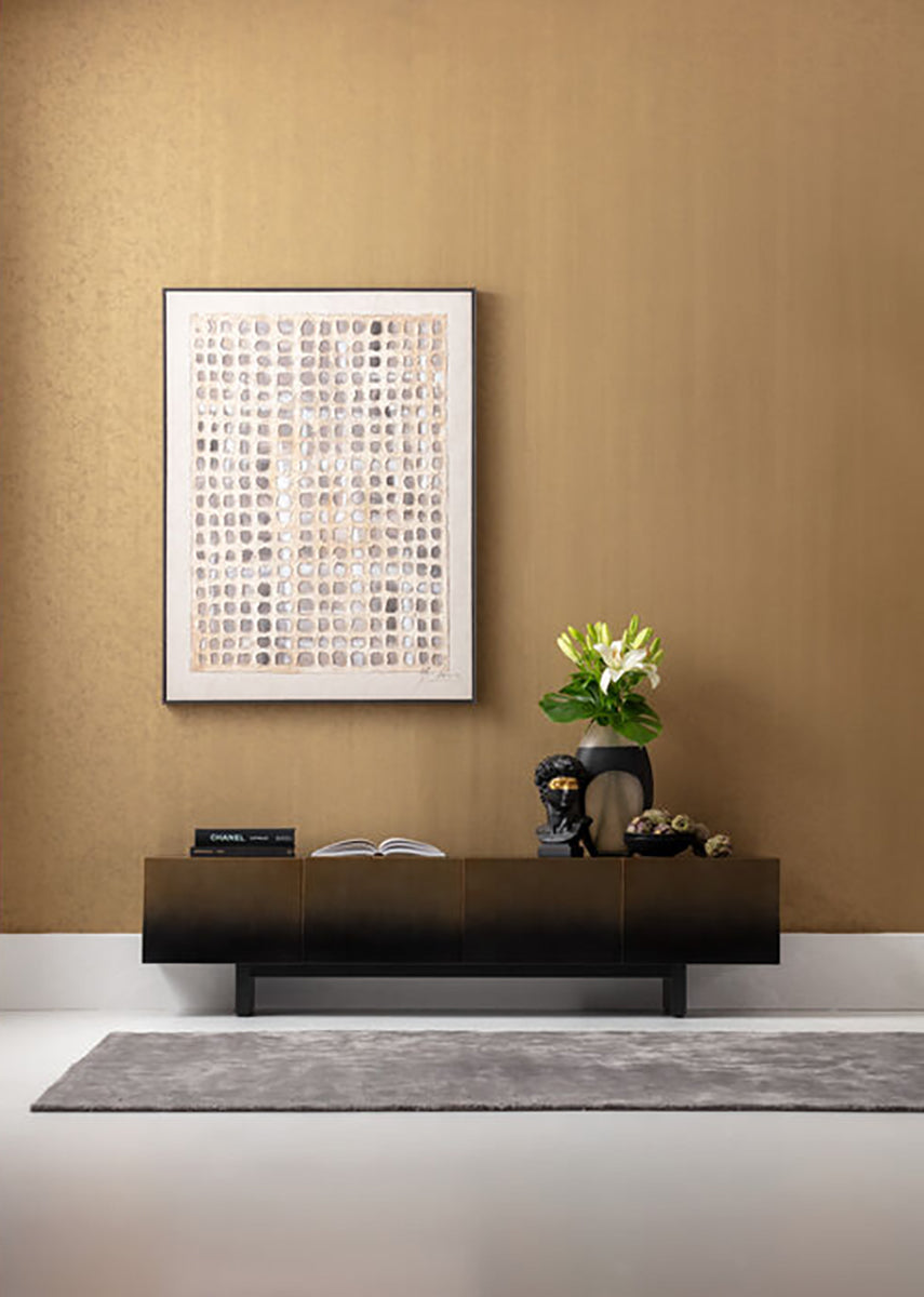 Glitter Curtains Framed Picture