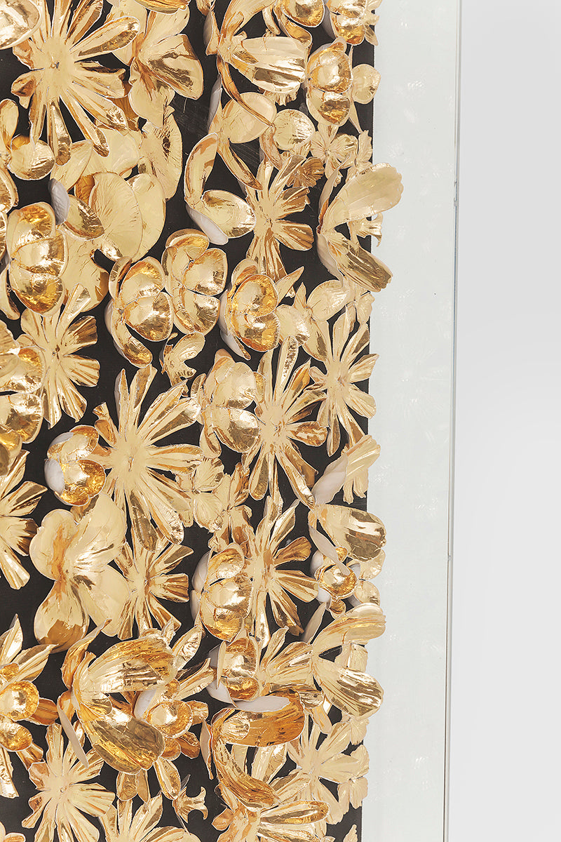 Gold Flower Deco Frame
