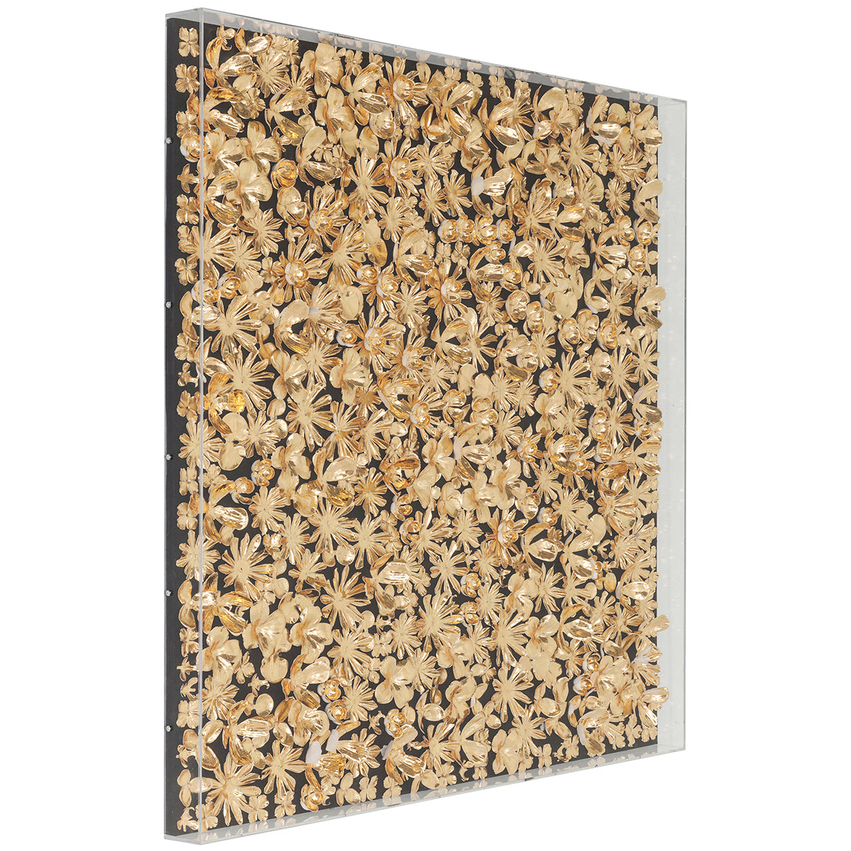 Gold Flower Deco Frame