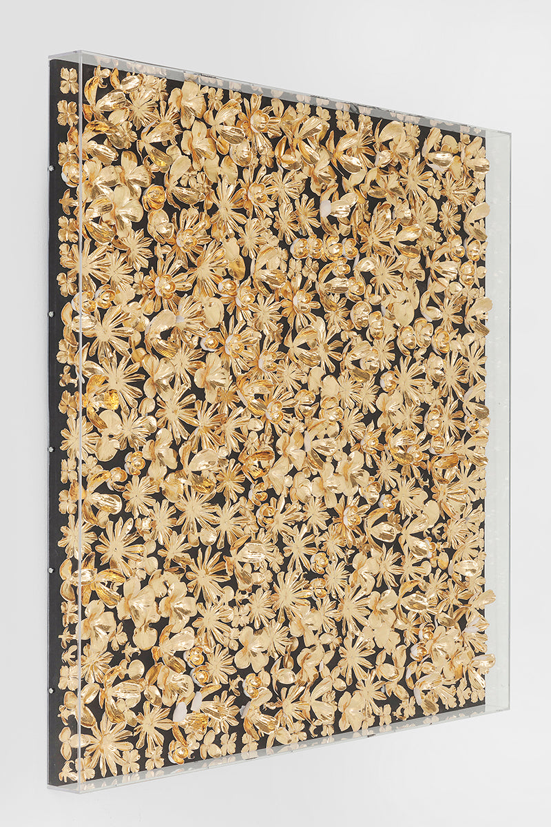 Gold Flower Deco Frame