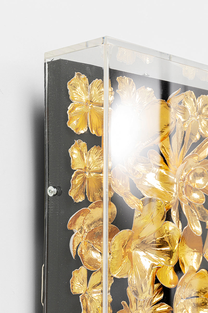 Gold Flower Deco Frame