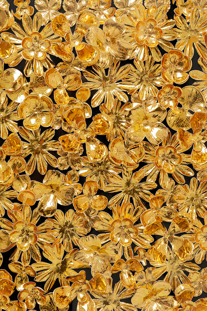 Gold Flower Deco Frame