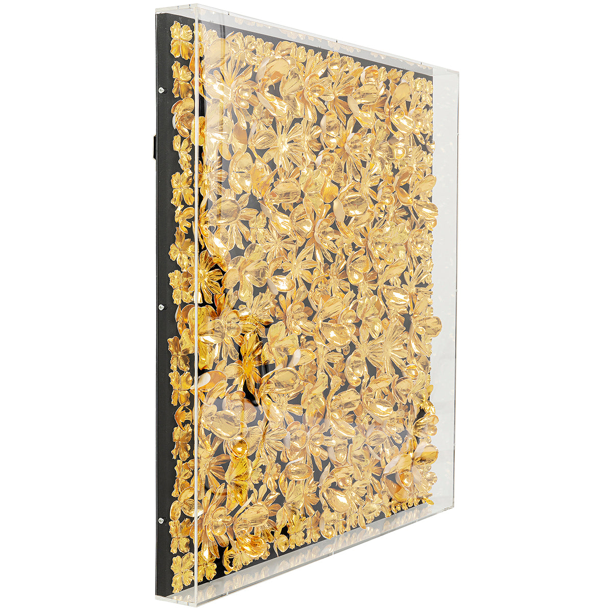 Gold Flower Deco Frame