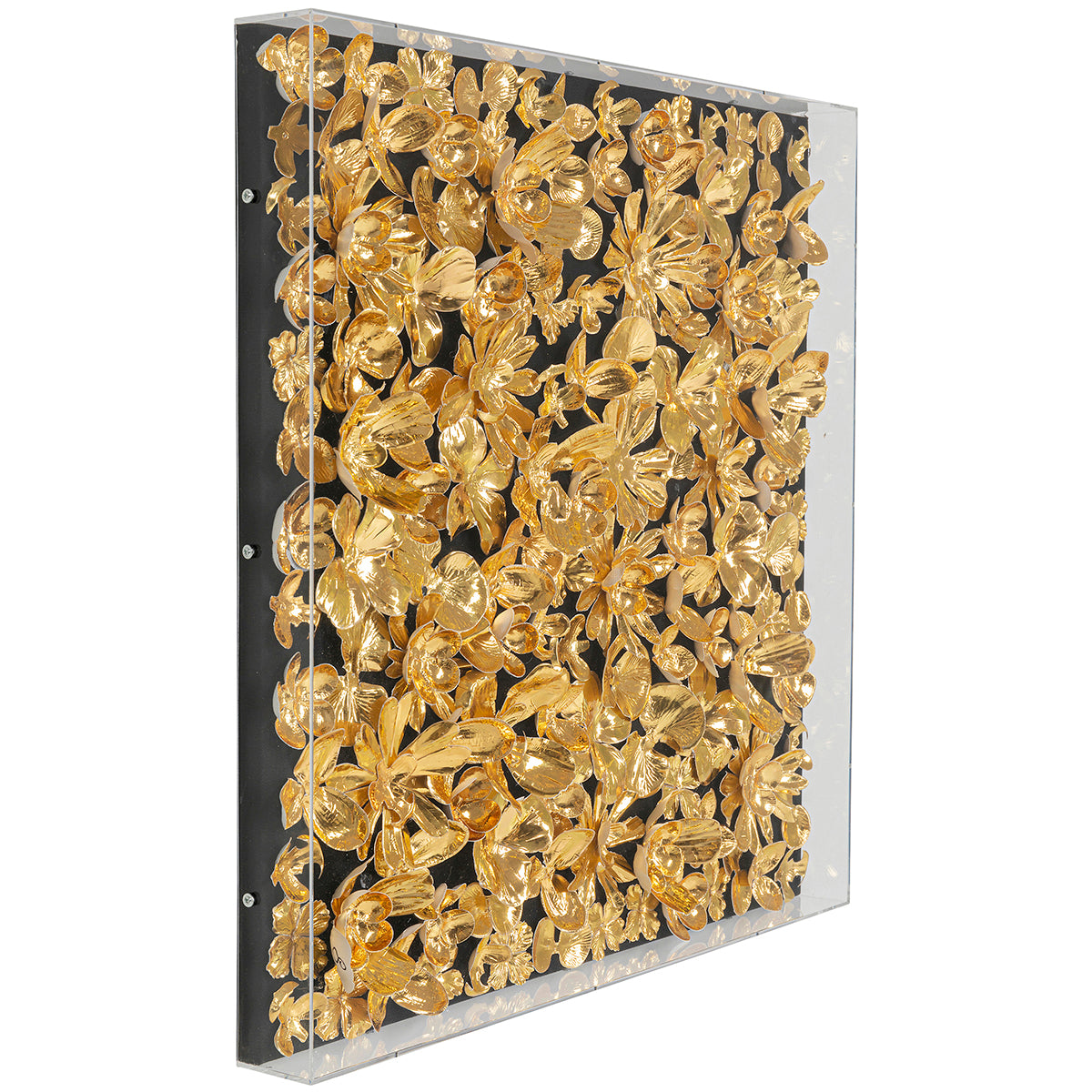Gold Flower Deco Frame