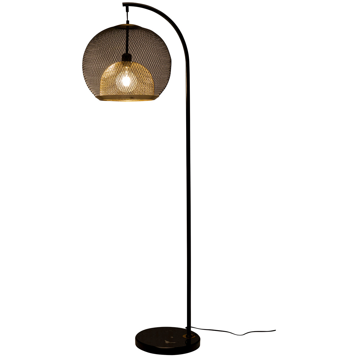 Grato Wire Mesh Floor Lamp