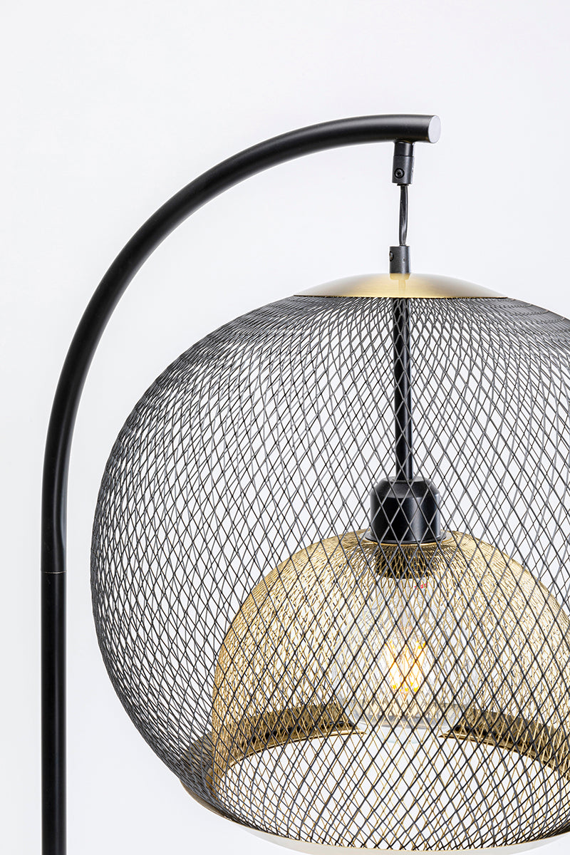 Grato Wire Mesh Floor Lamp