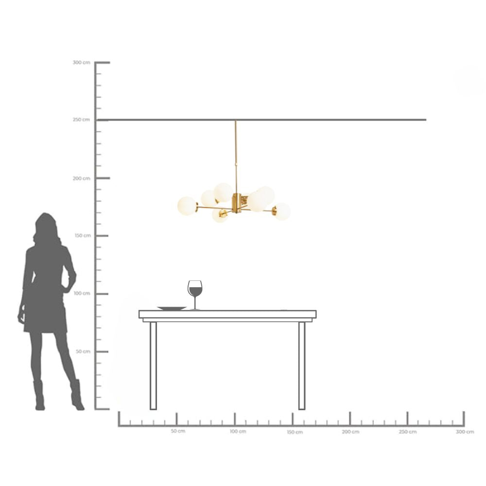 Heavenly Gold Pendant Lamp