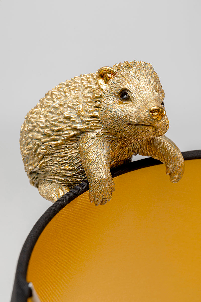 Hedgehog Family Animal Table Lamp