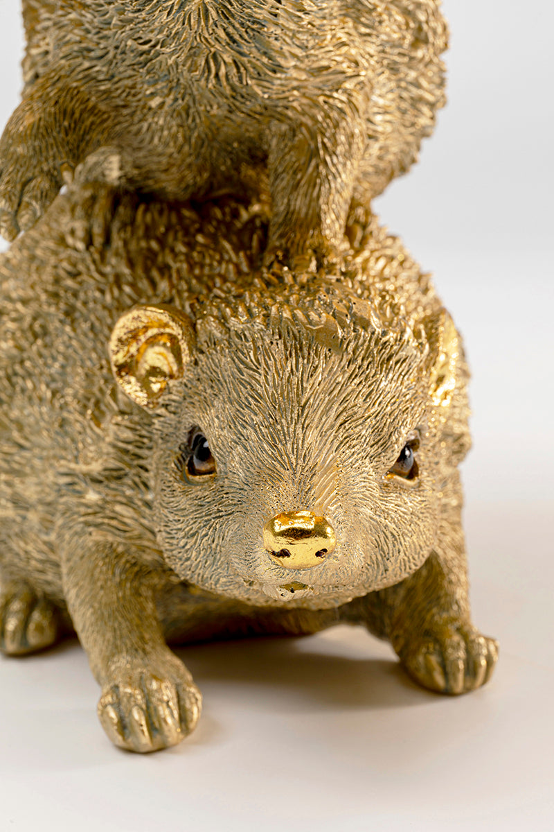 Hedgehog Family Animal Table Lamp