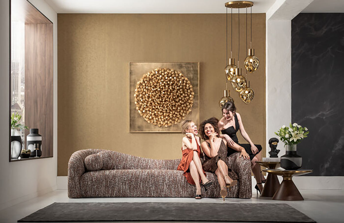 Livia Melange Sofa