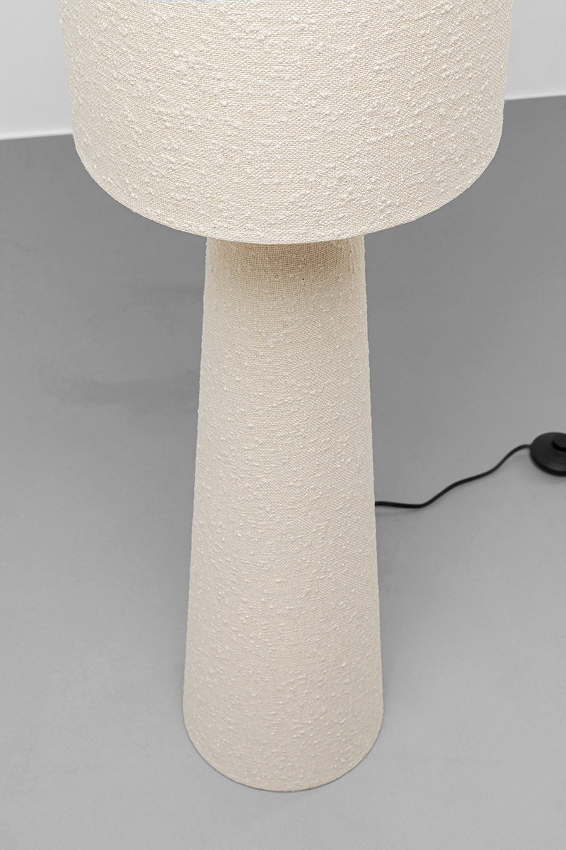 Marleen Beige Boucle Floor Lamp