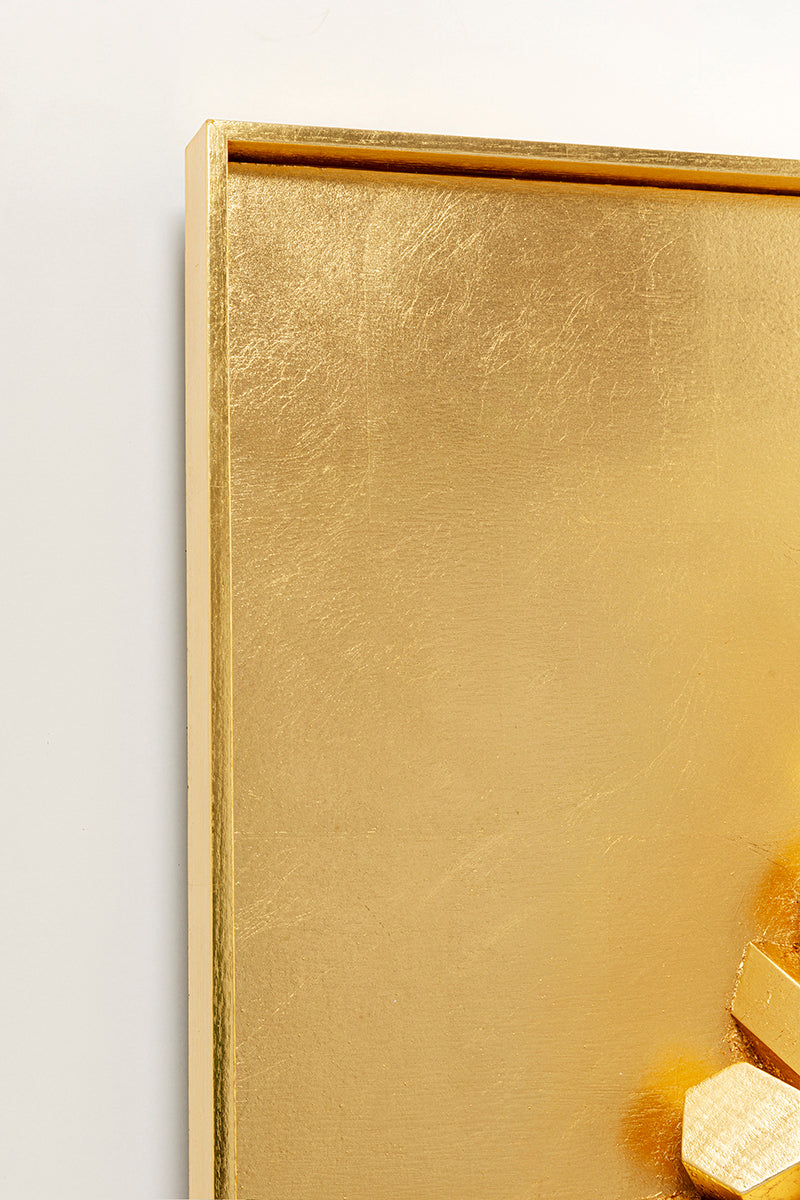Mikado Gold Wall Object