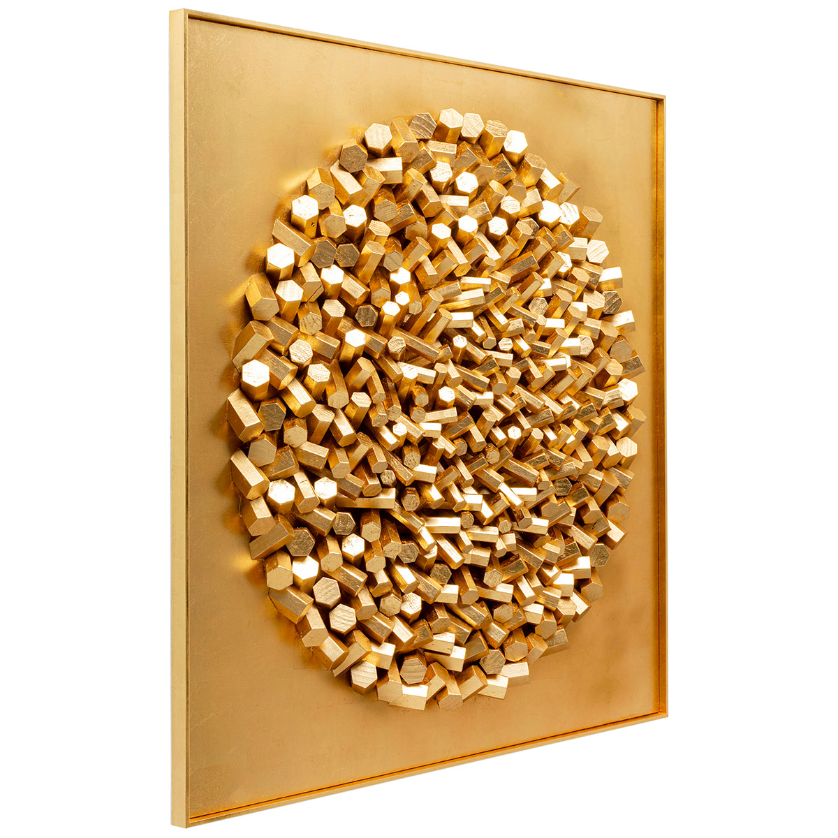 Mikado Gold Wall Object