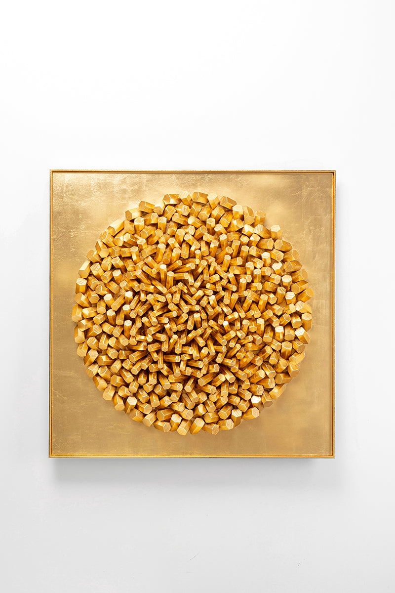 Mikado Gold Wall Object
