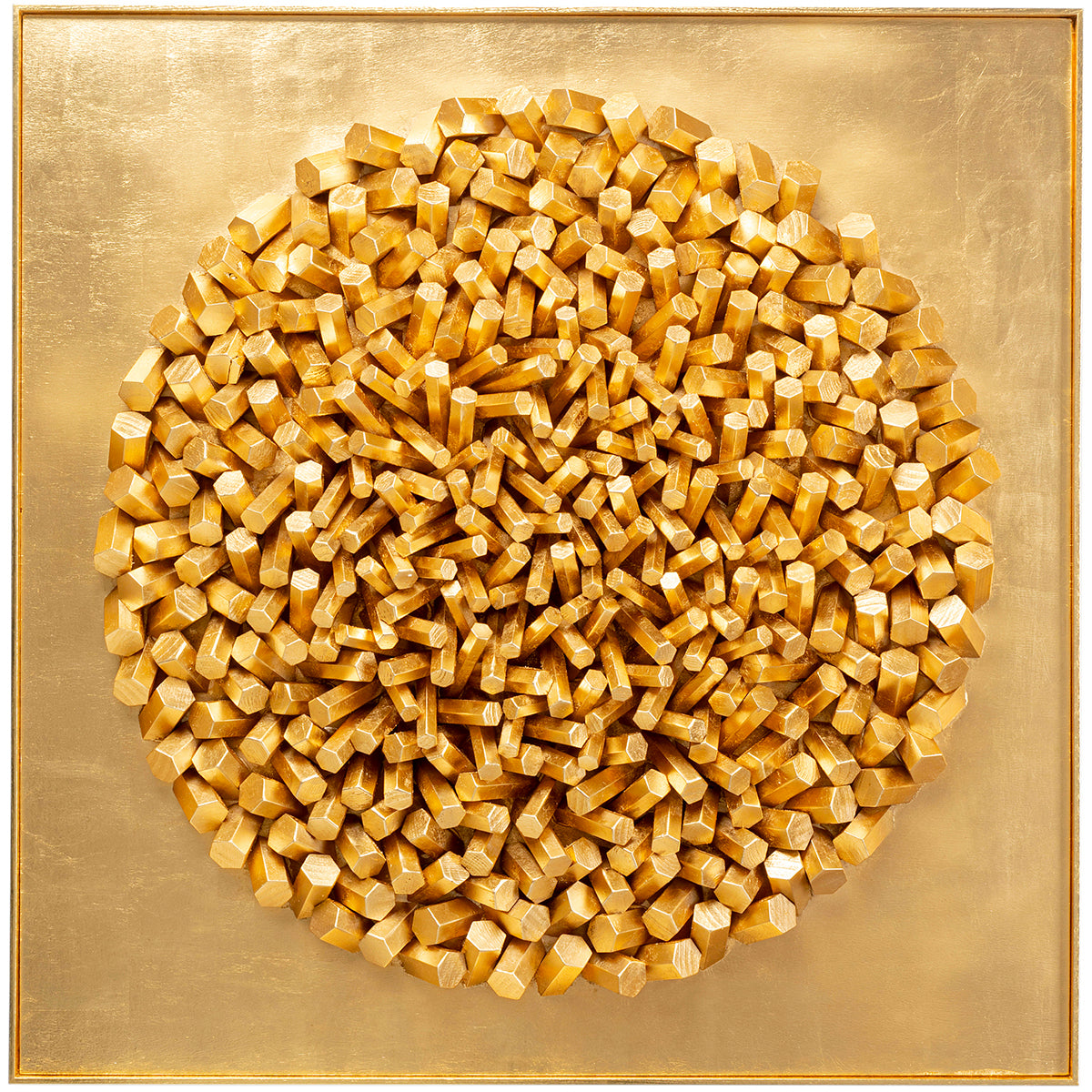 Mikado Gold Wall Object