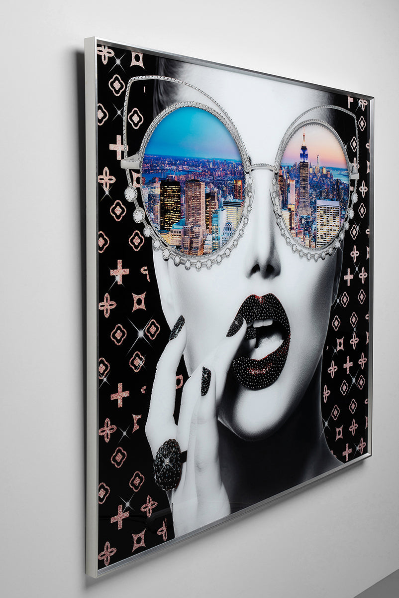 NY View Framed Picture