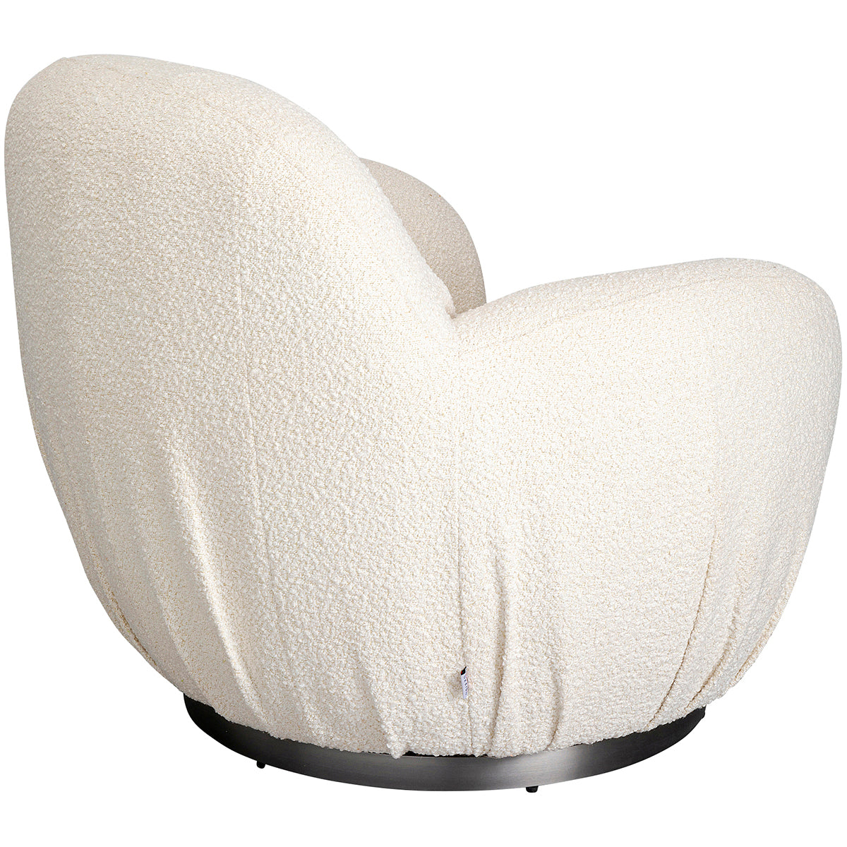 Nube Boucle Swivel Armchair