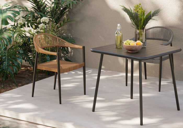 Palma Chair with Armrest (2/Set) - WOO .Design