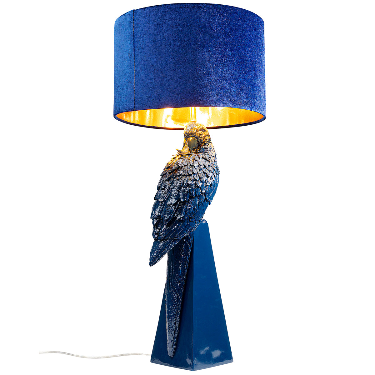 Parrot Blue Table Lamp